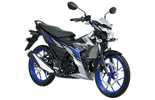 Suzuki Satria F150 màu xanh