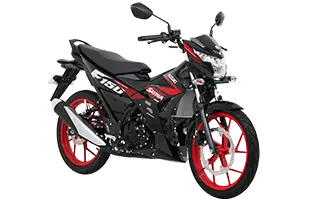 Suzuki Satria F150 2024 màu đỏ rực rỡ